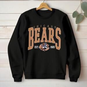 Chicago Bears 1920 Design Black Sweatshirt, Football Unisex Sweater